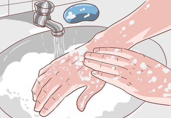 Регулярное мытье рук
